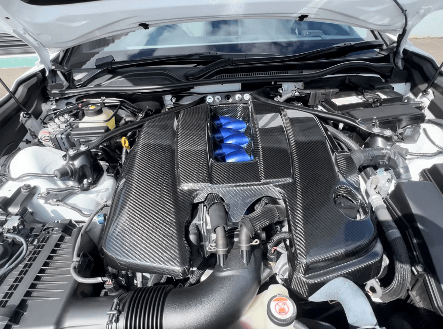 Lexus RCF GSF IS500 Pre-Preg Dry Carbon Engine Cover