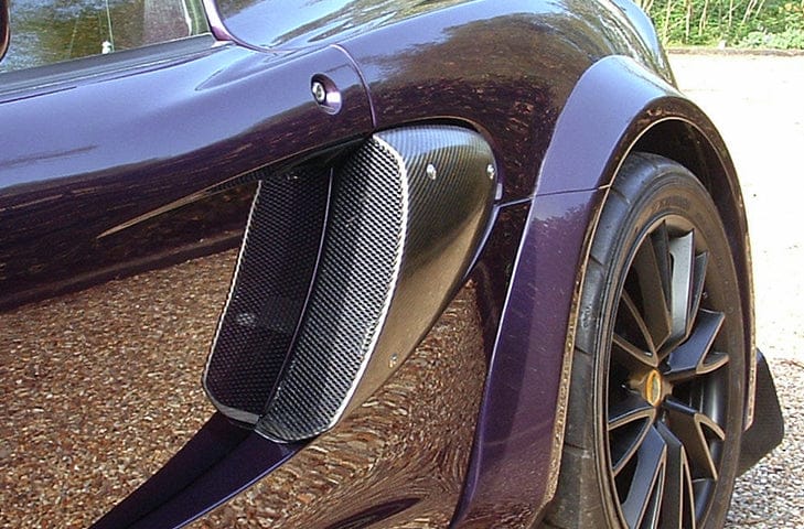 Lotus Elise Exige S2 SC Side Air Intake Vents Scoops 2004-2011