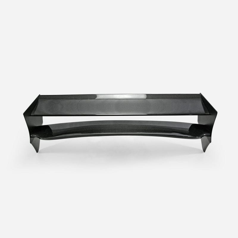 M7 Style Carbon Roof Spoiler (Aluminmum end cap) For Mini Cooper S R56