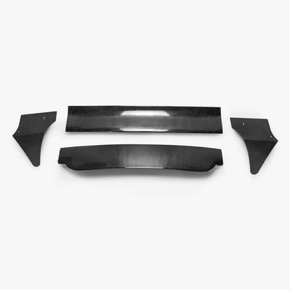 M7 Style FIberglass Roof Spoiler (Aluminmum end cap) For Mini Cooper S R56