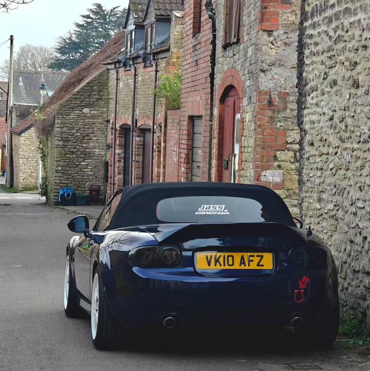 Mazda MX-5 Miata NC Soft Top Roster Rear Duckbill Spoiler 2006-2015