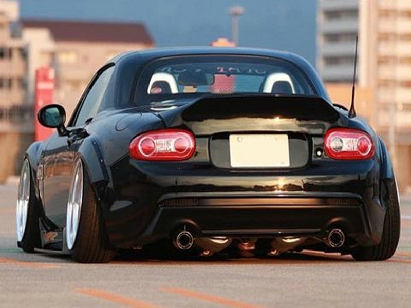 Mazda Mx5 Nc Roster Miata Rear Duckbill Spoiler (Soft Top Only) Carbon Kazento Carbon Parts 车身侧板 Carbon Fiber MX5-RS-EPA-NC-SOFT-CF