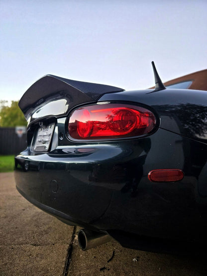 Mazda Mx5 Nc Roster Miata Rear Duckbill Spoiler (Soft Top Only) Carbon Kazento Carbon Parts 车身侧板 Carbon Fiber MX5-RS-EPA-NC-SOFT-CF