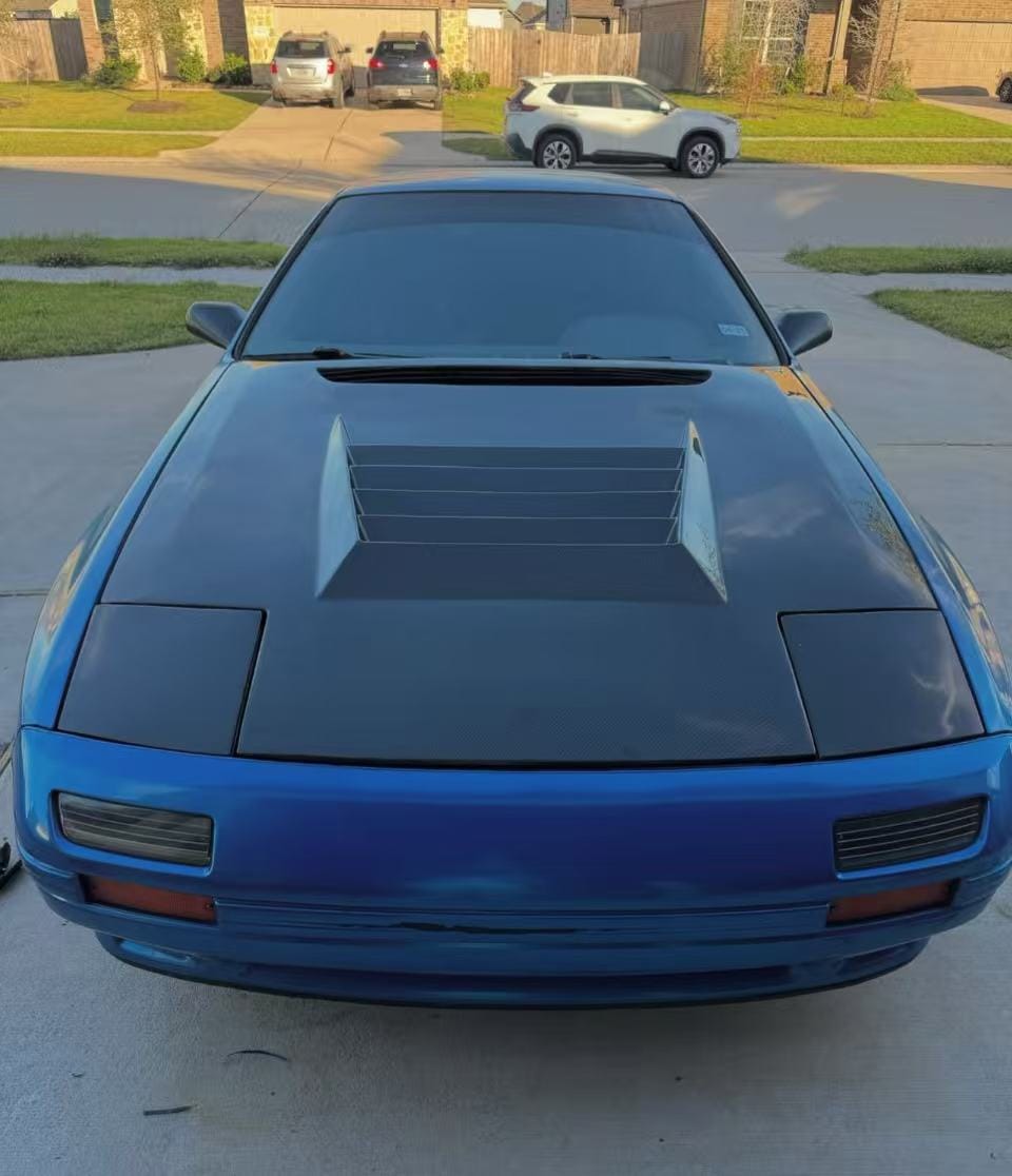Mazda RX-7 FC3S DM Style Vented Hood Bonnet 1986-1992