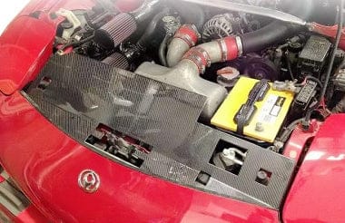 Mazda RX7 FD3S FD Carbon Engine Interior Cooling Panel Slam Cover Kazento Carbon Parts 车身侧板 Carbon Fiber FD3S-CP-CF