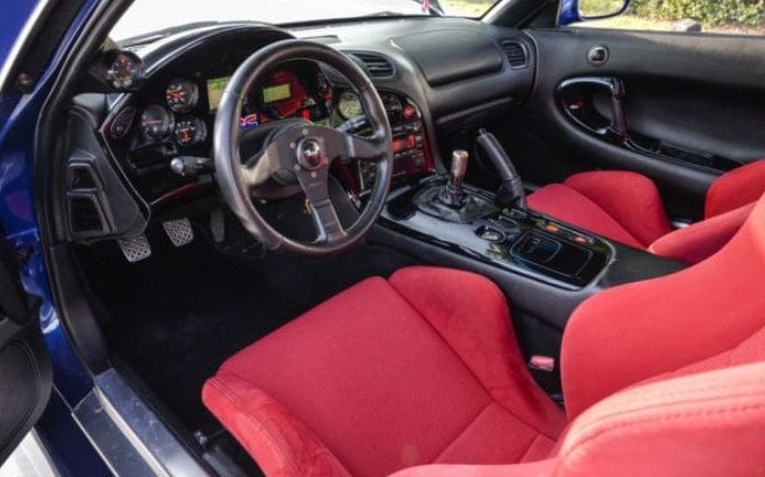 Mazda RX7 FD3S (LHD Only) Interior Cluster Console Dash (4pcs) Carbon