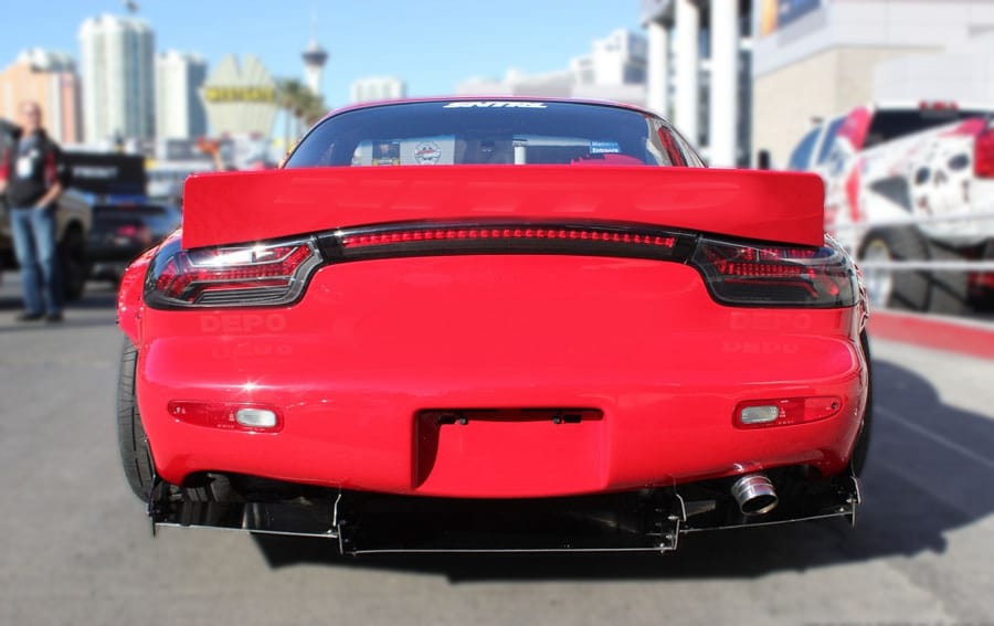Mazda RX7 FD3S RB-Style Rear Bumper Under Diffuser 1992-1997