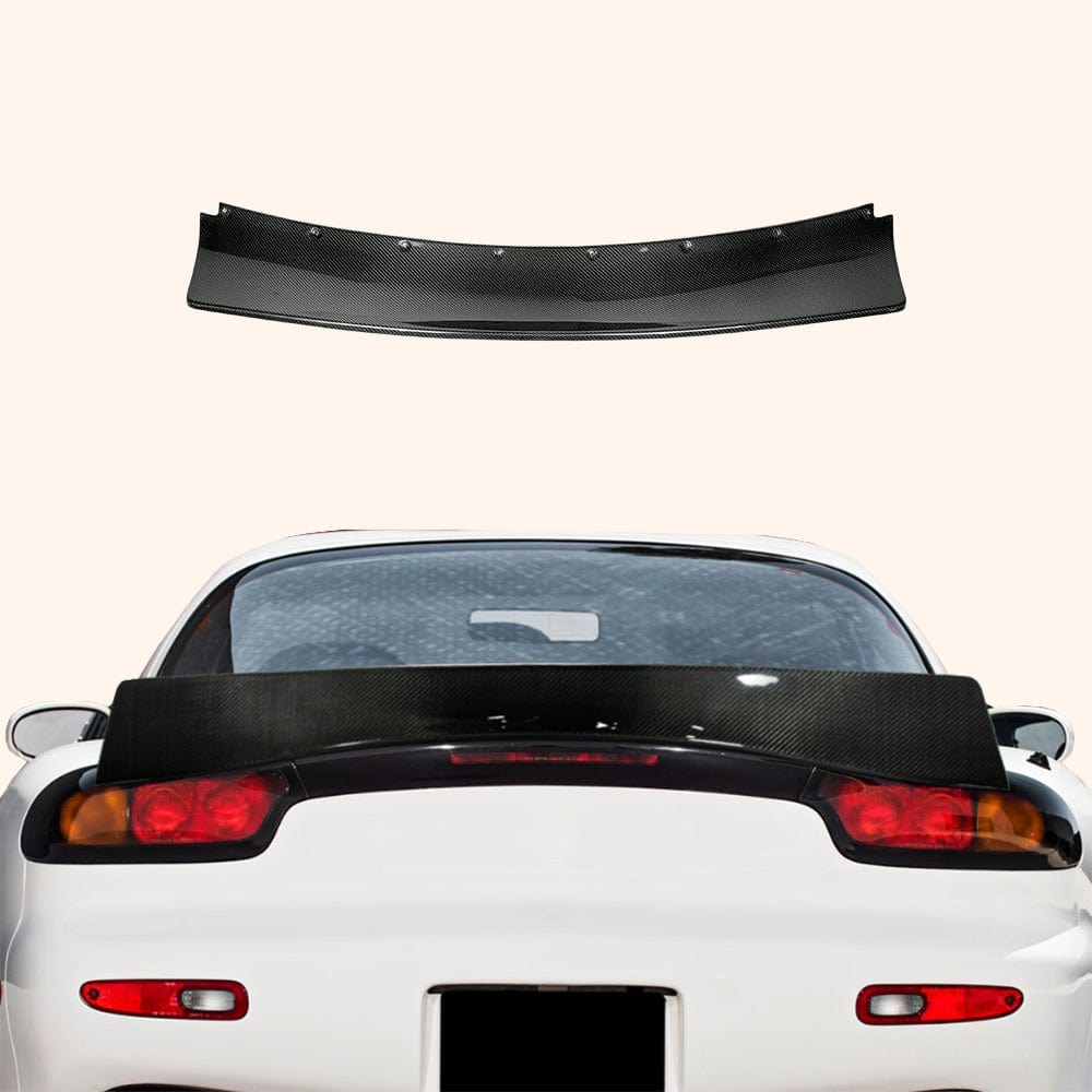 Mazda RX7 RX-7 FD3S RB Style Carbon Rear Trunk Boot Spoiler Ducktail ...