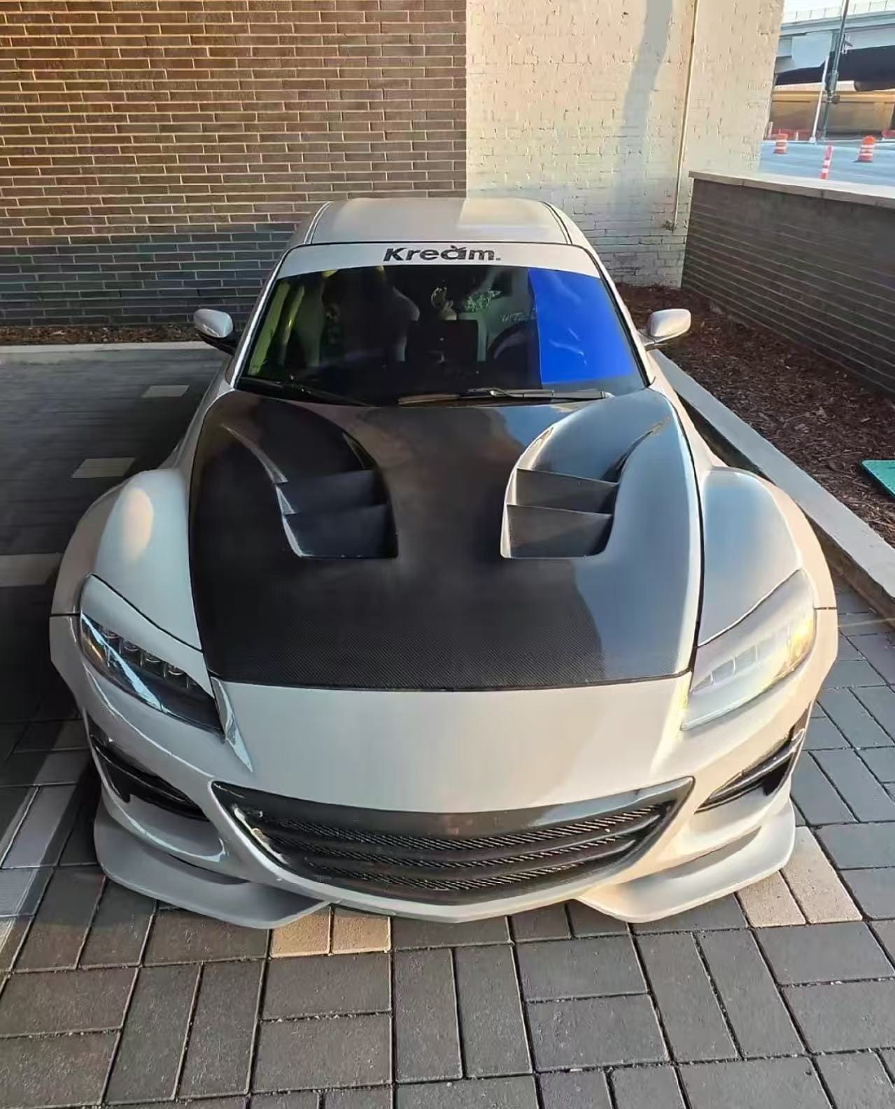 Mazda RX8 SE3P RE Style Vented Hood Bonnet 2004-2011