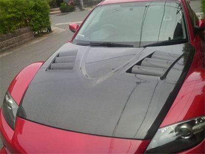 Mazda RX8 SE3P TS Style Vented Hood Bonnet 2004-2011
