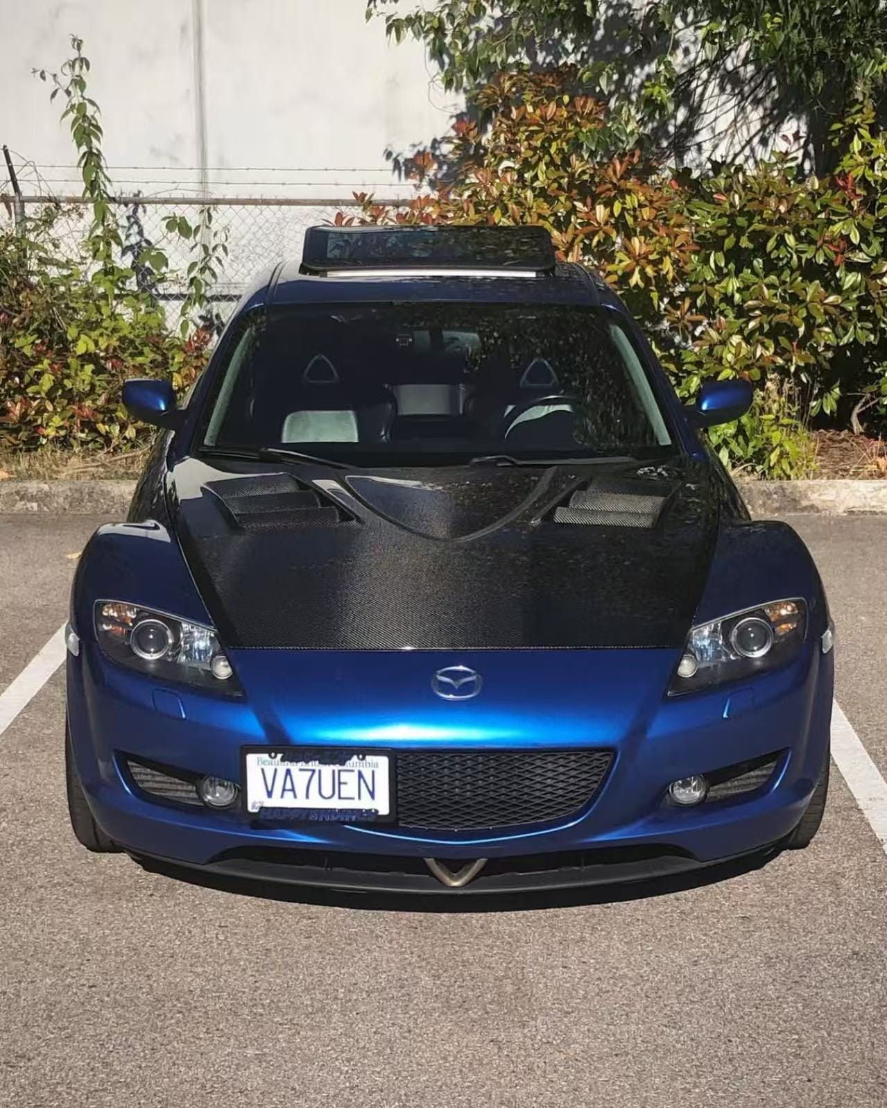 Mazda RX8 SE3P TS Style Vented Hood Bonnet 2004-2011