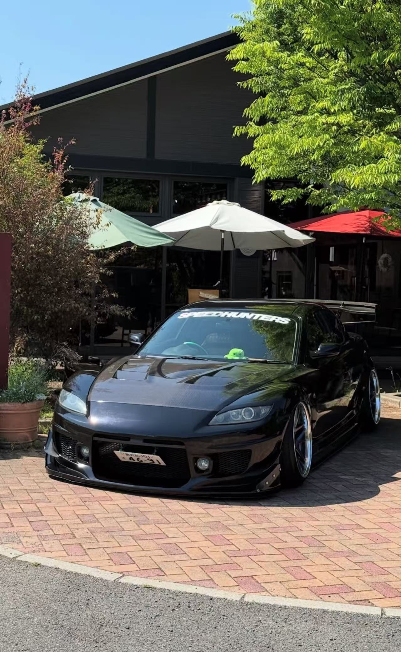 Mazda RX8 SE3P TS Style Vented Hood Bonnet 2004-2011