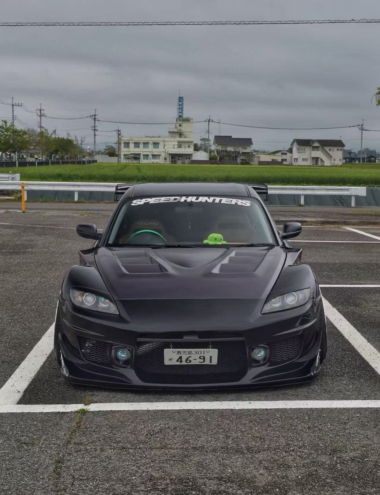 Mazda RX8 SE3P TS Style Vented Hood Bonnet 2004-2011