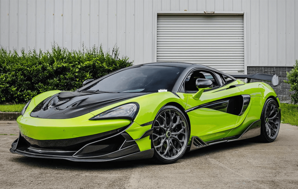 McLaren 600lt & 540c & 570s & 570gt P1 Style Vented Hood Bonnet