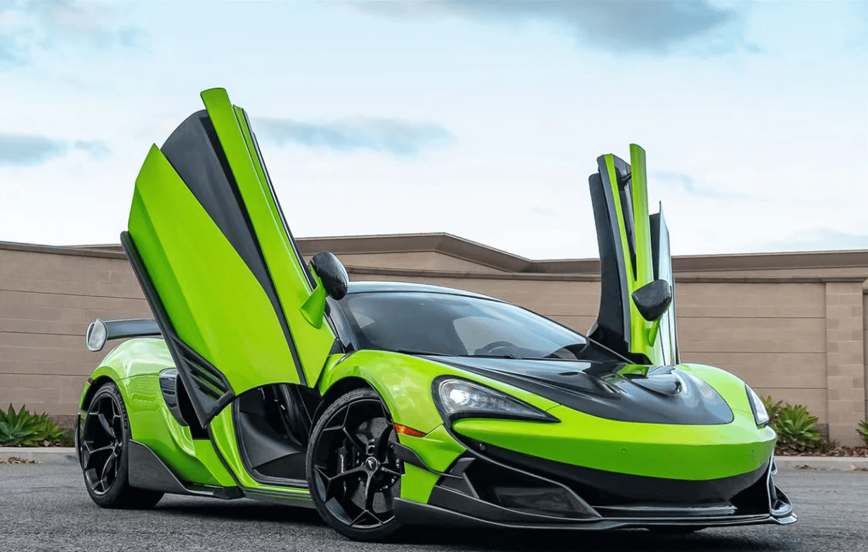 McLaren 600lt & 540c & 570s & 570gt P1 Style Vented Hood Bonnet