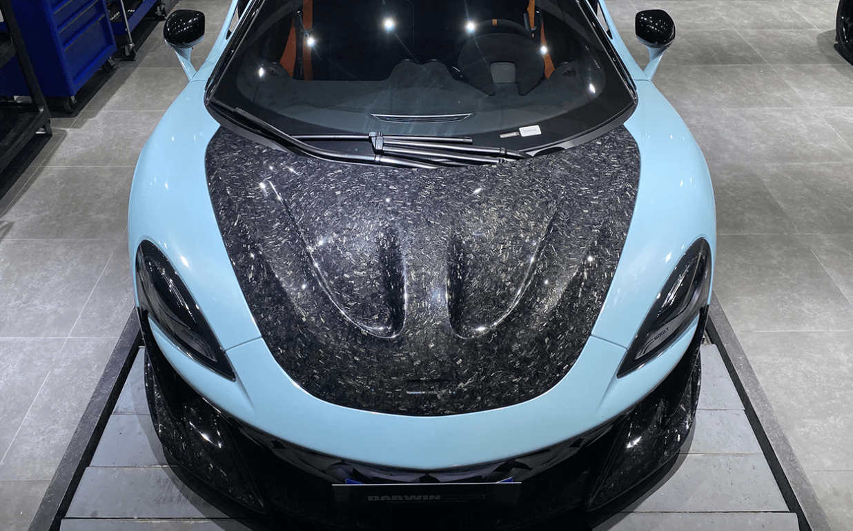 McLaren 600lt & 540c & 570s & 570gt P1 Style Vented Hood Bonnet