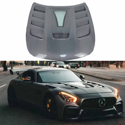 Mercedes Benz AMG GT GTS GTC GTR IMP Type Vented Hood Bonnet 2015-2021