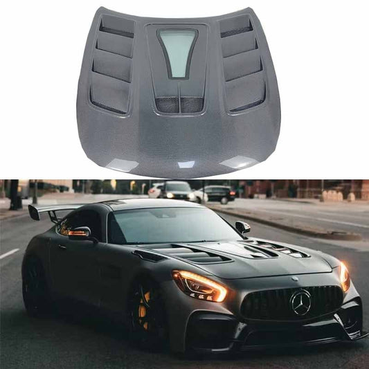Mercedes Benz AMG GT GTS GTC GTR IMP Type Vented Hood Bonnet 2015-2021