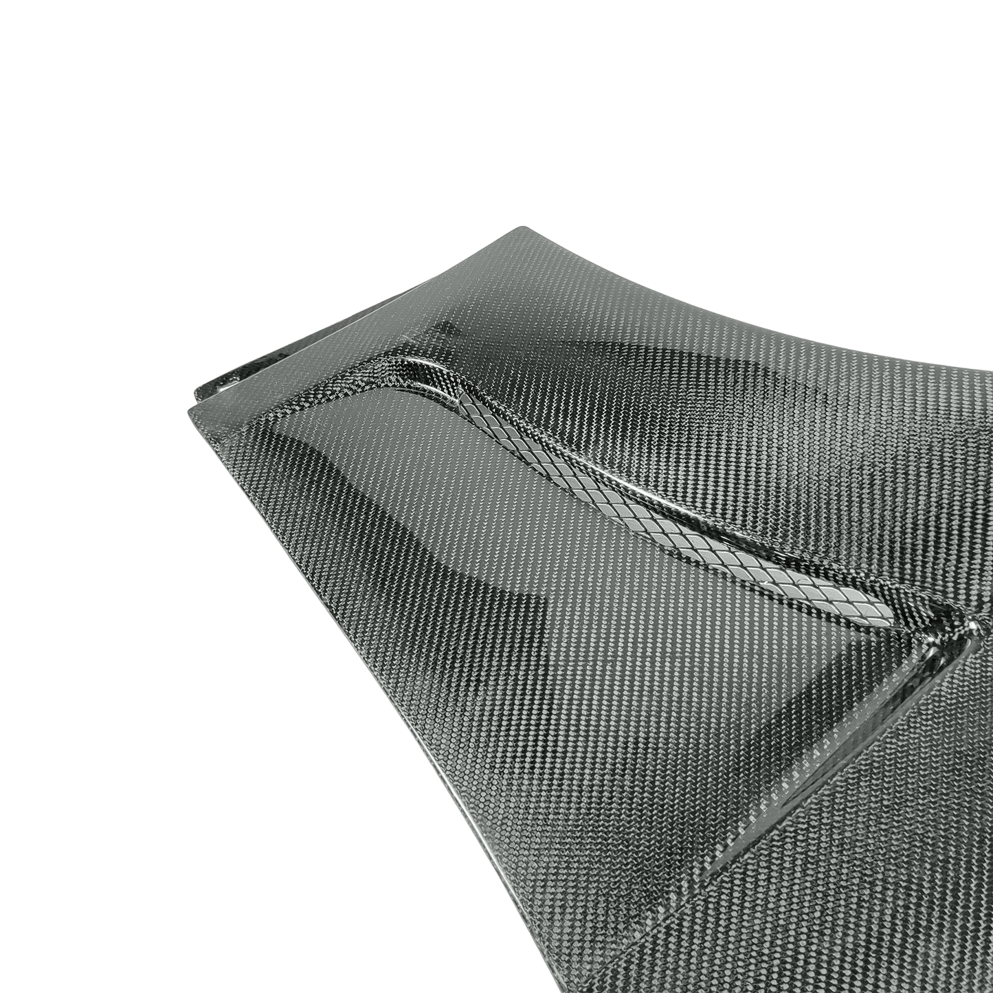 Mercedes Benz C Class W204 C63 AMG Vented Front Fender 2008-2015 Kazento Carbon Parts