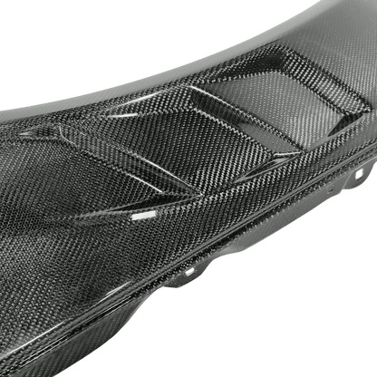 Mercedes Benz C Class W204 C63 AMG Vented Front Fender 2008-2015 Kazento Carbon Parts