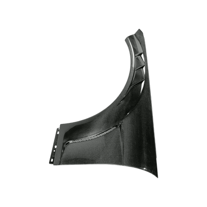 Mercedes Benz C Class W204 C63 AMG Vented Front Fender 2008-2015 Kazento Carbon Parts