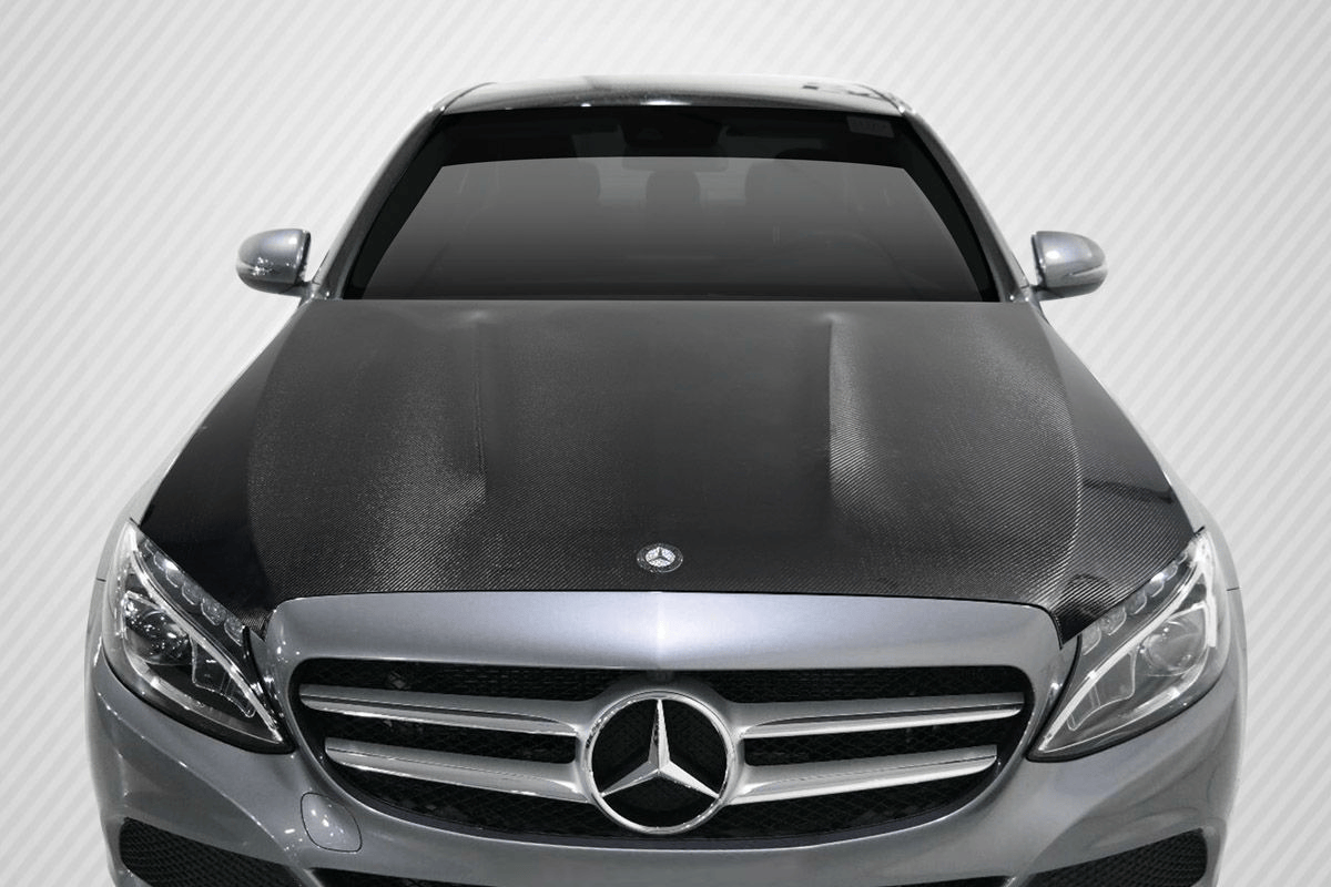 Mercedes C Class W205 Look C63 Style Hood Bonnet 2015-2020