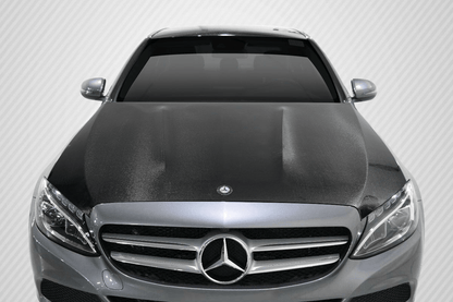 Mercedes C Class W205 Look C63 Style Hood Bonnet 2015-2020