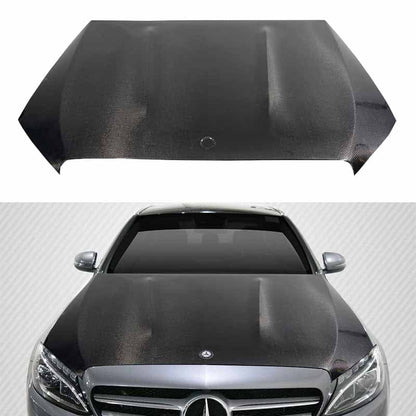 Mercedes C Class W205 Look C63 Style Hood Bonnet 2015-2020