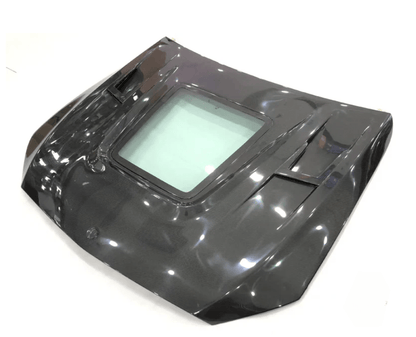 Mercedes W205 C63 AMG Front Vented Hood W/Transparent Window 2015-2022