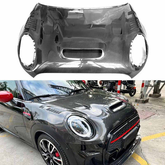 Mini Cooper F55 F56 F57 AG Style Vented Hood Bonnet 2014-2023