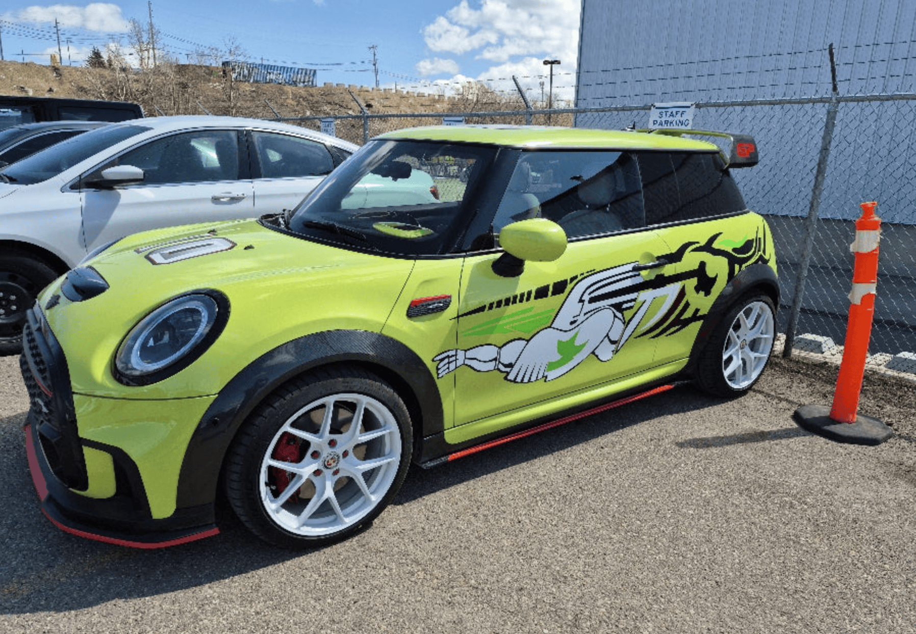 Mini Cooper F56 F57 Flare Wheel Arch Eyebrow Cover Kits 2022+