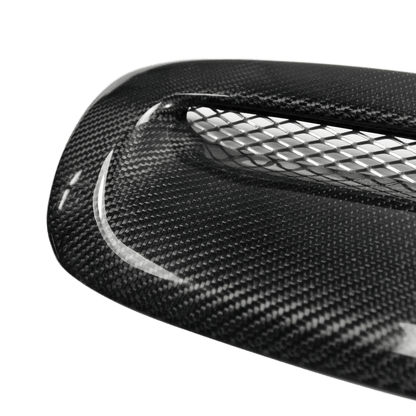 Mini Cooper S MK1 2001-06 R53 Carbon Fiber OE Hood Bonnet Scoop Vents