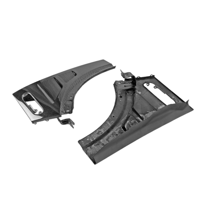 Mini R50 R52 R53 Mini Cooper S Front Vented Fenders Kazento Carbon Parts 车身侧板