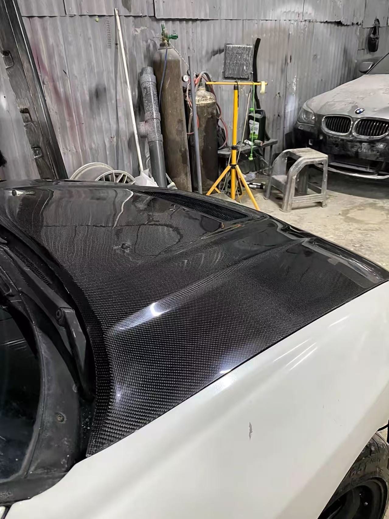 Mitsubishi Evolution 4 OEM Style Vented Hood Bonnet 1996-1997