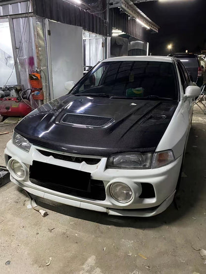 Mitsubishi Evolution 4 OEM Style Vented Hood Bonnet 1996-1997