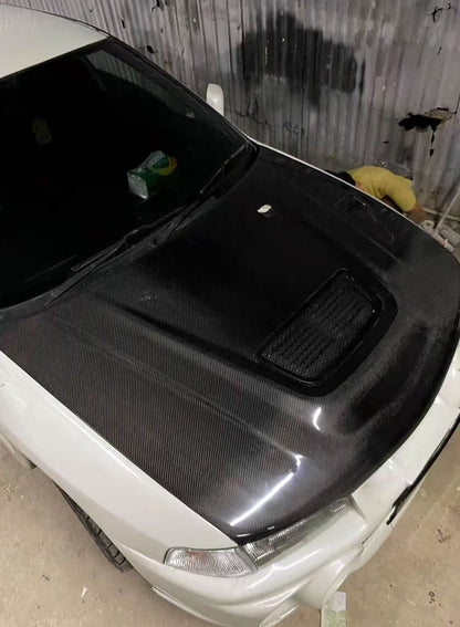 Mitsubishi Evolution 4 OEM Style Vented Hood Bonnet 1996-1997