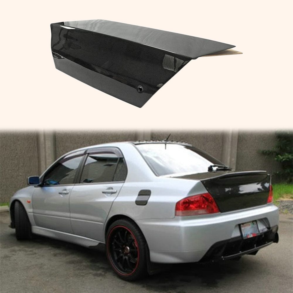 Mitsubishi Evolution 7 8 9 OEM Style Rear Trunk Kazento Carbon Parts