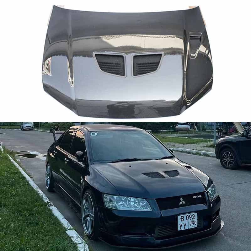 Mitsubishi Evolution 7 OEM Style Vented Hood Bonnet 2001-2002