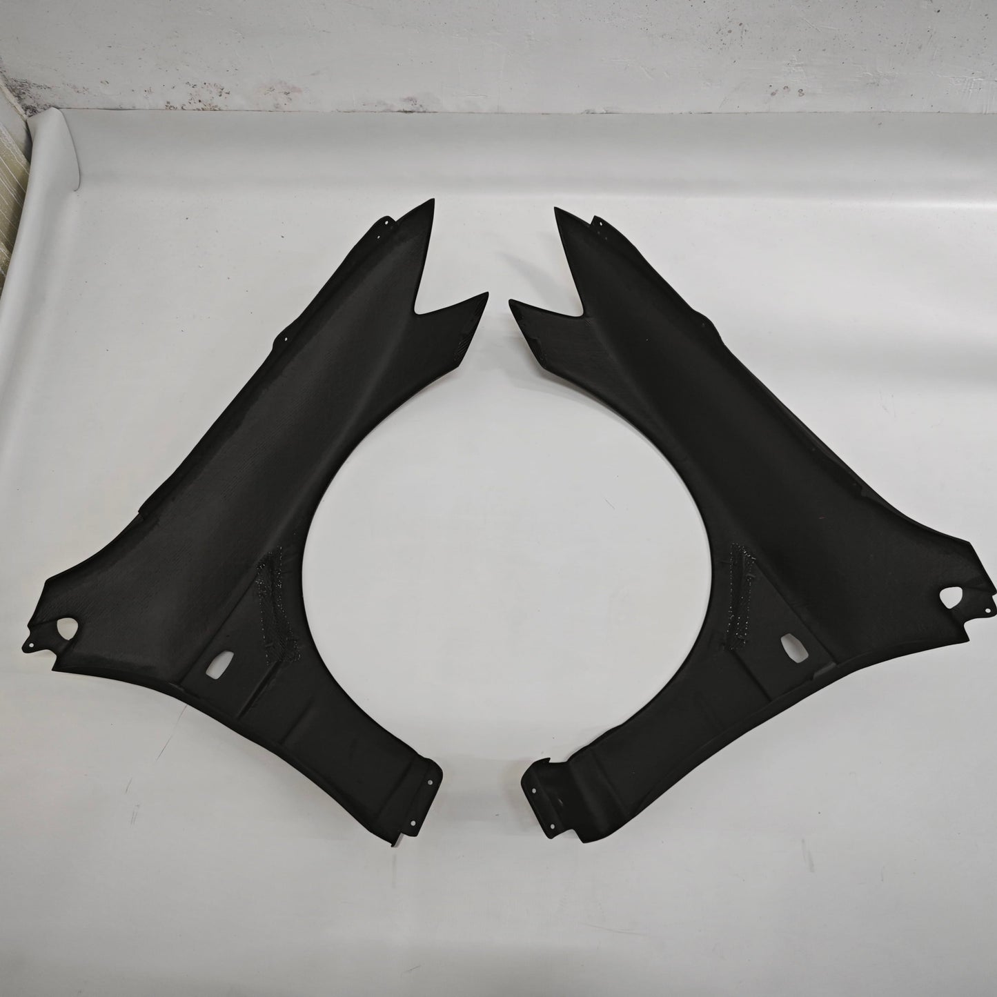 Mitsubishi Evolution 8 9 Front Wider Single Vented Fender 2003-2006