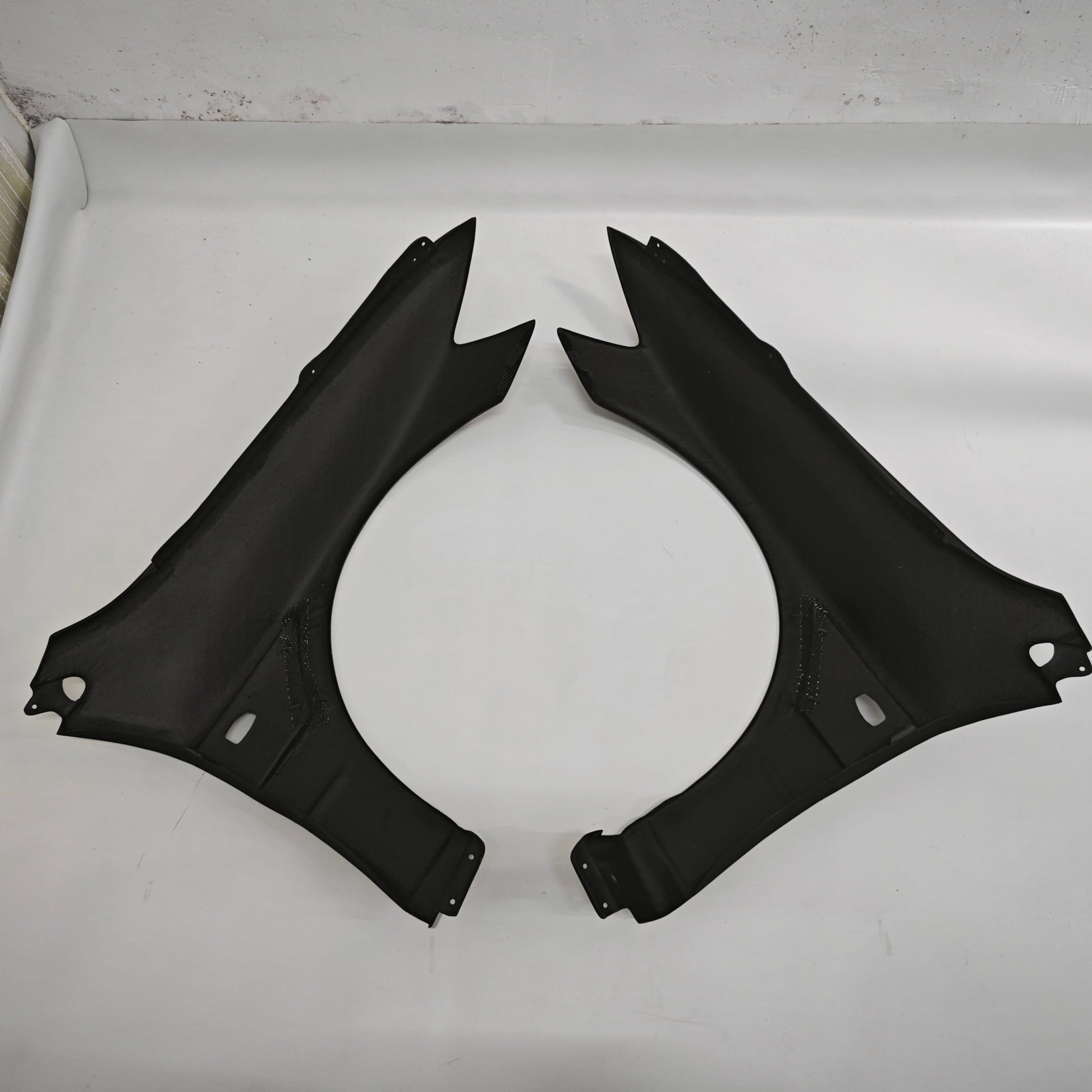 Mitsubishi Evolution 8 9 Front Wider Single Vented Fender 2003-2006