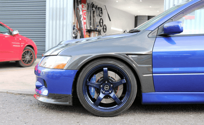 Mitsubishi Evolution 8 9 Front Wider Single Vented Fender 2003-2006