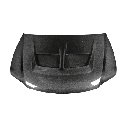 Mitsubishi Evolution EVO 7 8 9 Carbon VAS Vented Hood Bonnet 2001-07 Kazento Carbon Parts Bonnets/Hoods Carbon Fiber EVO789-HOOD-VAS-CF