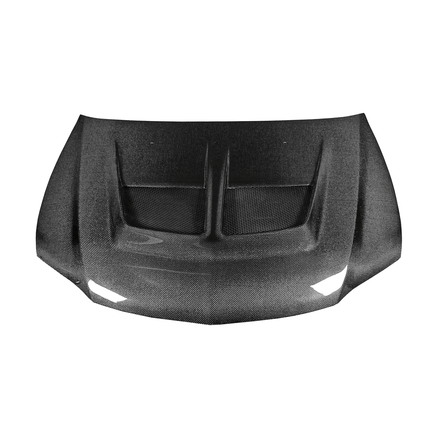 Mitsubishi Evolution EVO 7 8 9  Double Carbon VAS Vented Hood Bonnet Kazento Carbon Parts Bonnets/Hoods Carbon Fiber (Double Side Carbon) EVO789-HOOD-VAS-2CF
