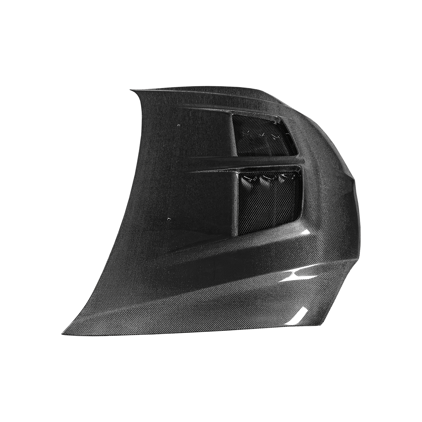 Mitsubishi Evolution EVO 7 8 9  Double Carbon VAS Vented Hood Bonnet Kazento Carbon Parts Bonnets/Hoods Carbon Fiber (Double Side Carbon) EVO789-HOOD-VAS-2CF