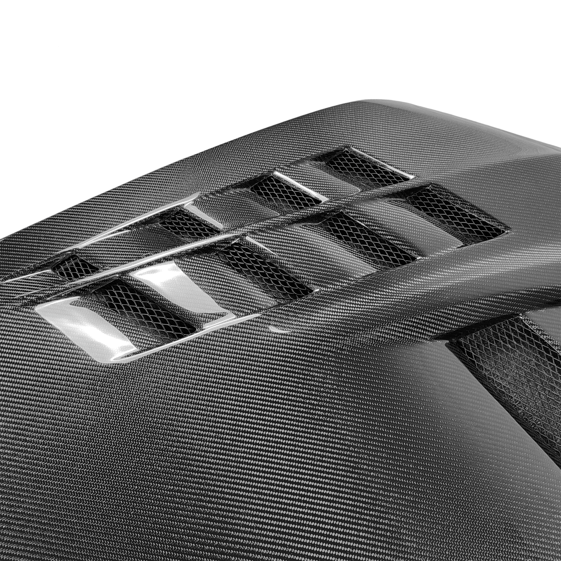 Mitsubishi Evolution EVO 7 8 9 VTX Style Vented Hood Bonnet 2001-2007