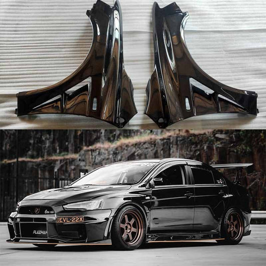 Mitsubishi Evolution EVO X VRS Style Ultimate Front Fender 2008-2012