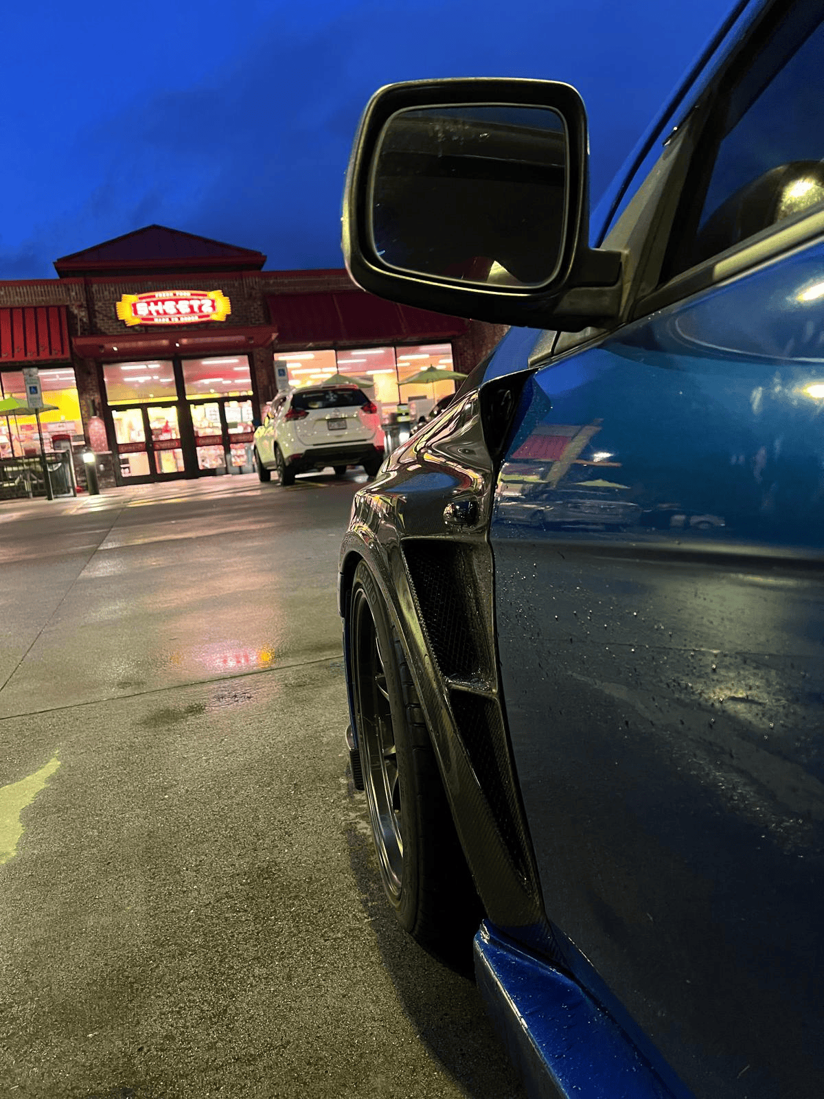 Mitsubishi Evolution EVO X VRS Style Ultimate Front Fender 2008-2012
