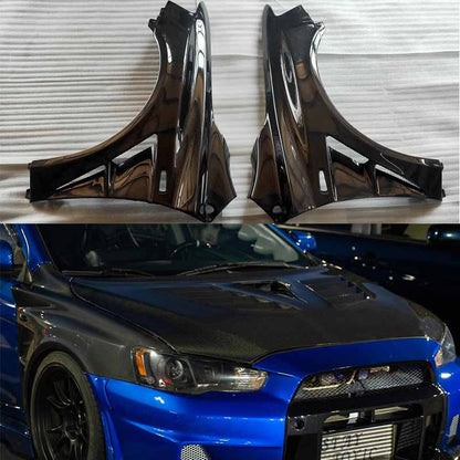 Mitsubishi Evolution EVO X VRS Style Ultimate Front Fender 2008-2012