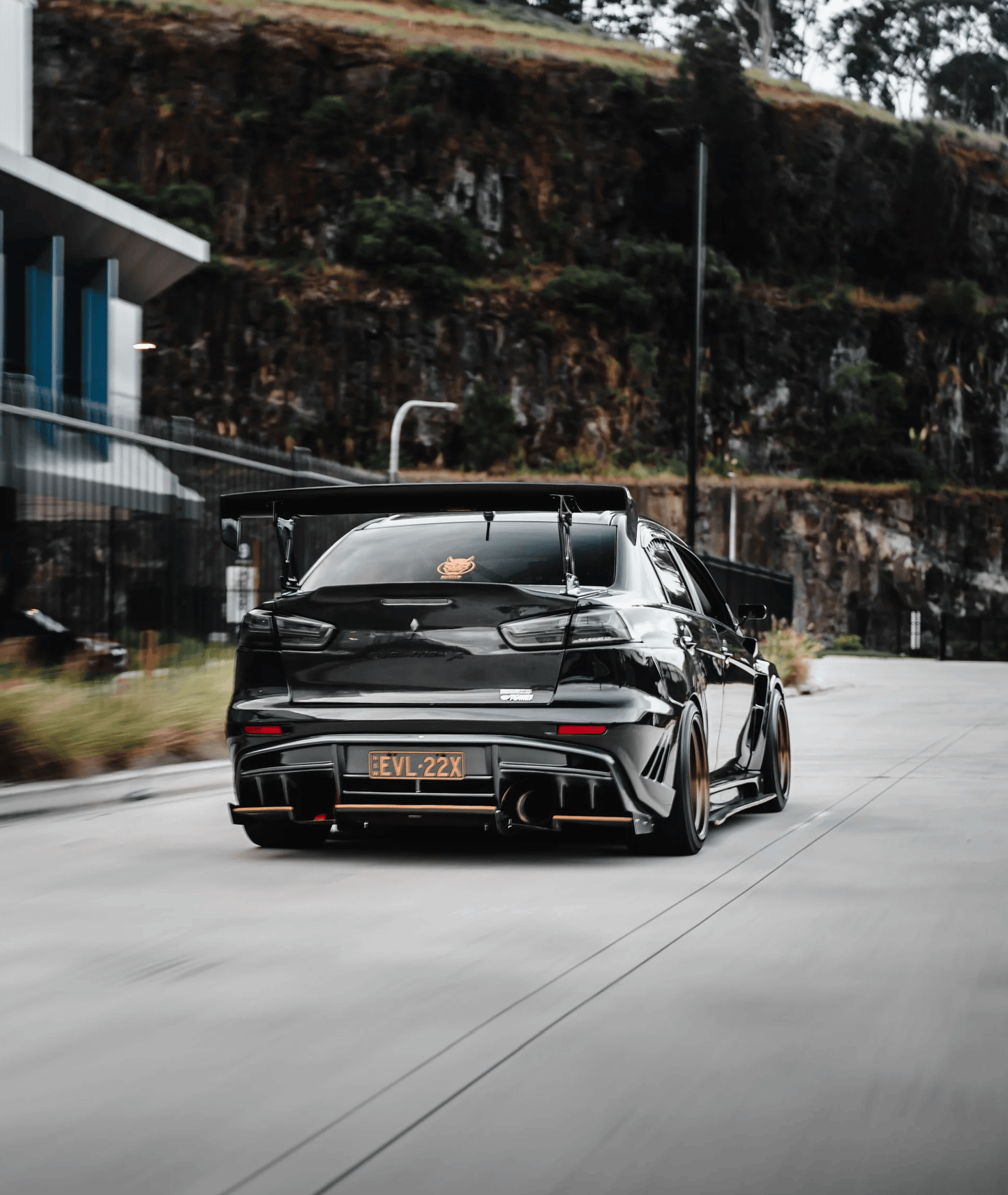 Mitsubishi Evolution EVO X VRS Style Ultimate Rear Bumper 2008-2012