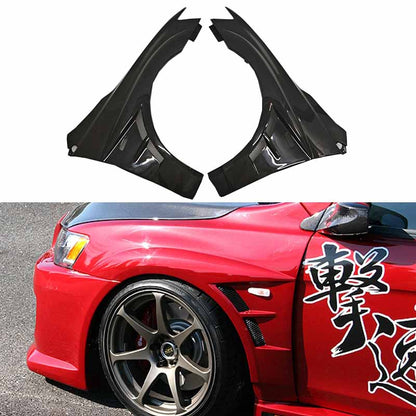 Mitsubishi Lancer Evolution 10 CS Style Front Vents Fenders 2008-2017